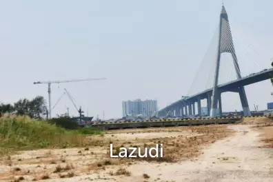 Land 11-2-11.7 rai. , Chao Phraya River, Samut Prakan