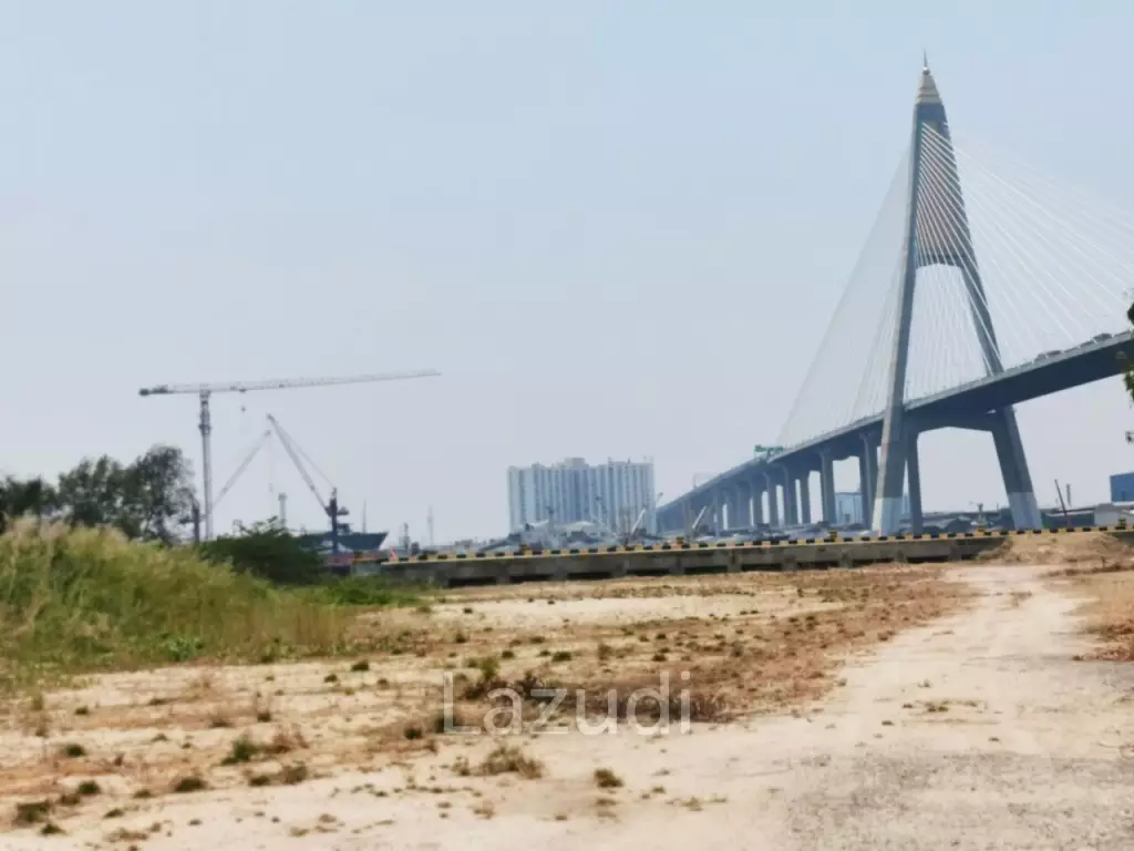 Land 11-2-11.7 rai. , Chao Phraya River, Samut Prakan