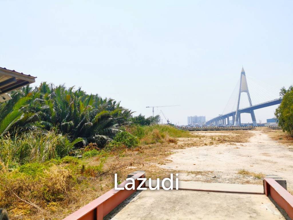 Land 11-2-11.7 rai. , Chao Phraya River, Samut Prakan