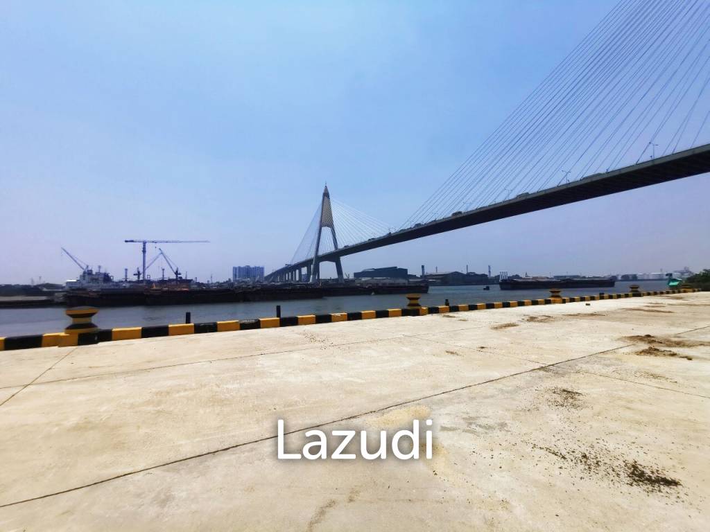 Land 11-2-11.7 rai. , Chao Phraya River, Samut Prakan
