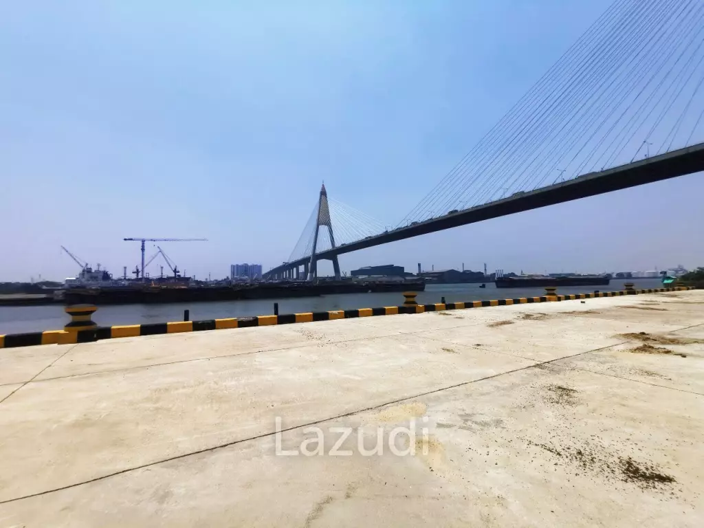 Land 11-2-11.7 rai. , Chao Phraya River, Samut Prakan