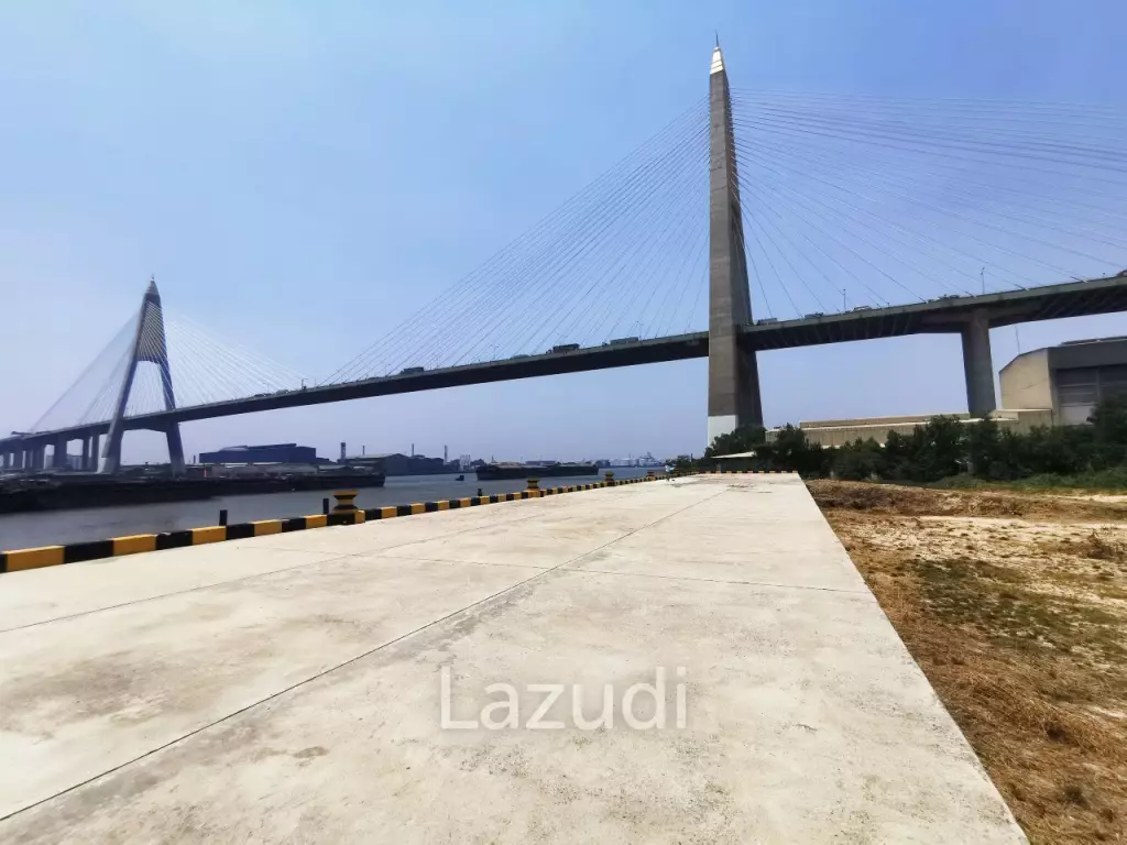 Land 11-2-11.7 rai. , Chao Phraya River, Samut Prakan
