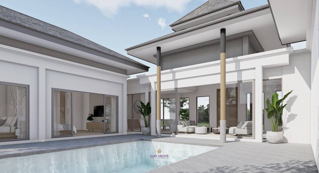 3 Bed 4 Bath 325.85 SQ.M Kiri Buddha Pool Villa