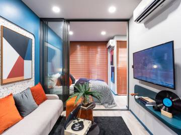 1 Bed 1 Bath 25.39 SQ.M Groove Muse Ratchada 7