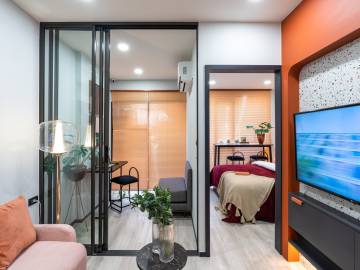 1 Bed Plus 1 Bath 31.72 SQ.M Groove Muse Ratchada 7