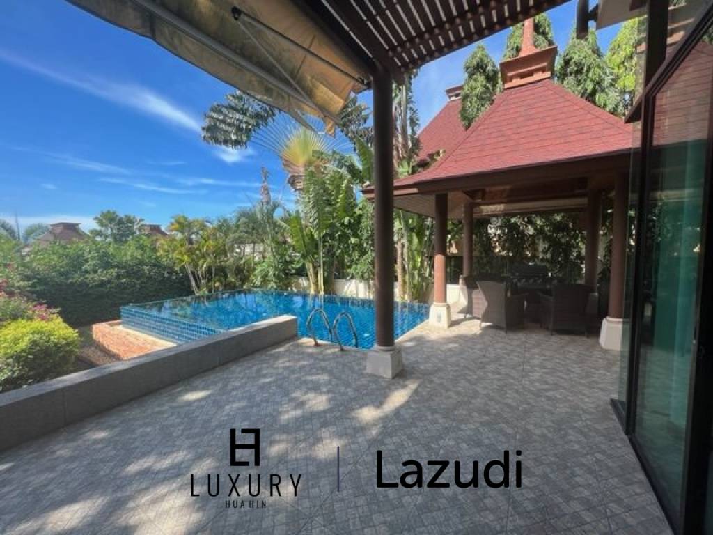 PANORAMA  : 3 bed bali style pool villa