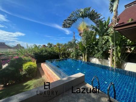 PANORAMA  : 3 bed bali style pool villa