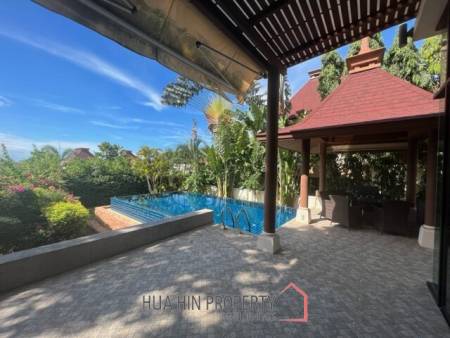 PANORAMA  : 3 bed bali style pool villa