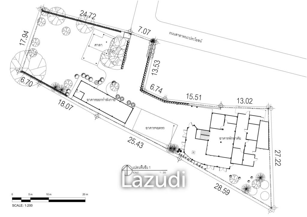 ขายบ้านหลังใหญ่ 7 ห้องนอนใกล้กับห้างเมญ่า