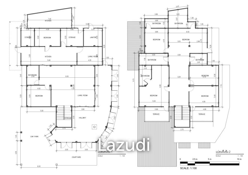 ขายบ้านหลังใหญ่ 7 ห้องนอนใกล้กับห้างเมญ่า