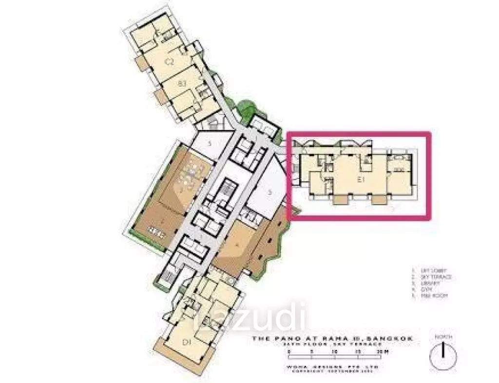 3 Bedroom 4 Bathroom 243 SQ.M The Pano