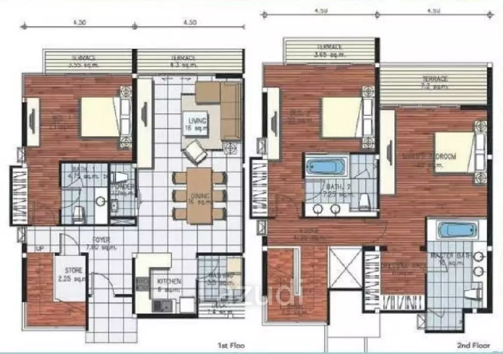 Luxury 3 Bed Duplex Condo in Palm Hills Golf Course
