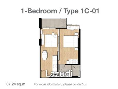 1 bed 37.35SQM The Issara Chiangmai