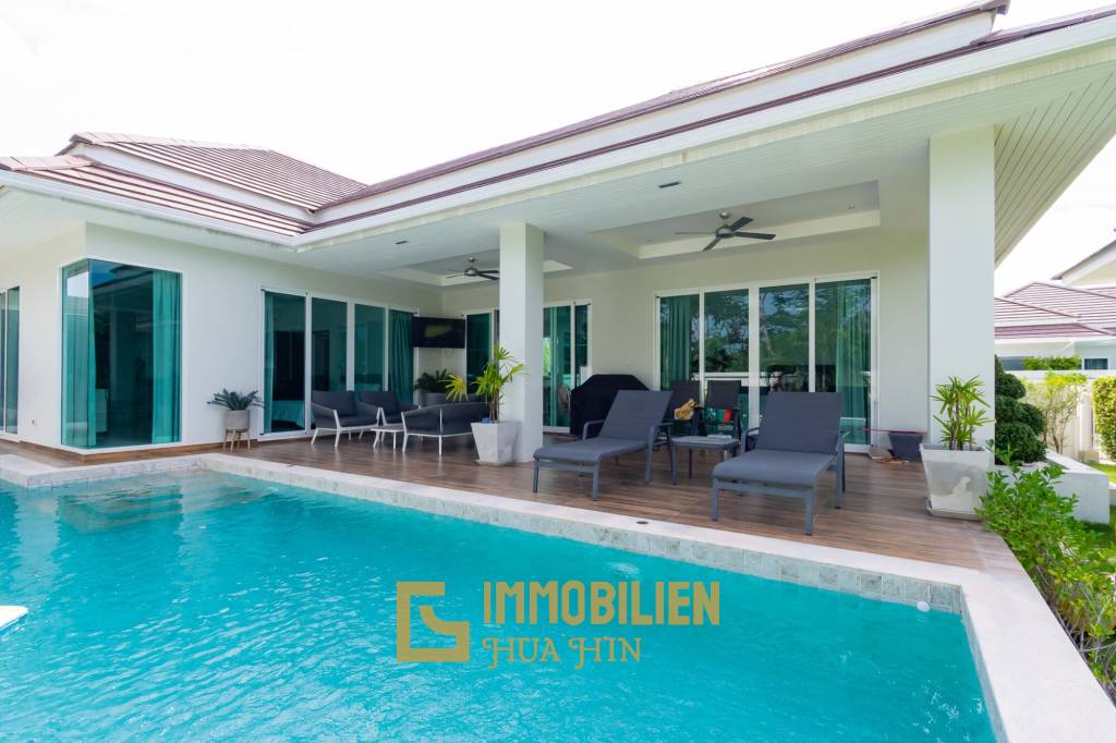 WOODLANDS : Good design 3 bed pool villa