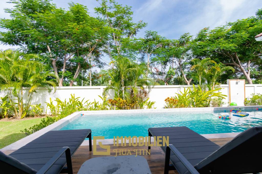 WOODLANDS : Good design 3 bed pool villa