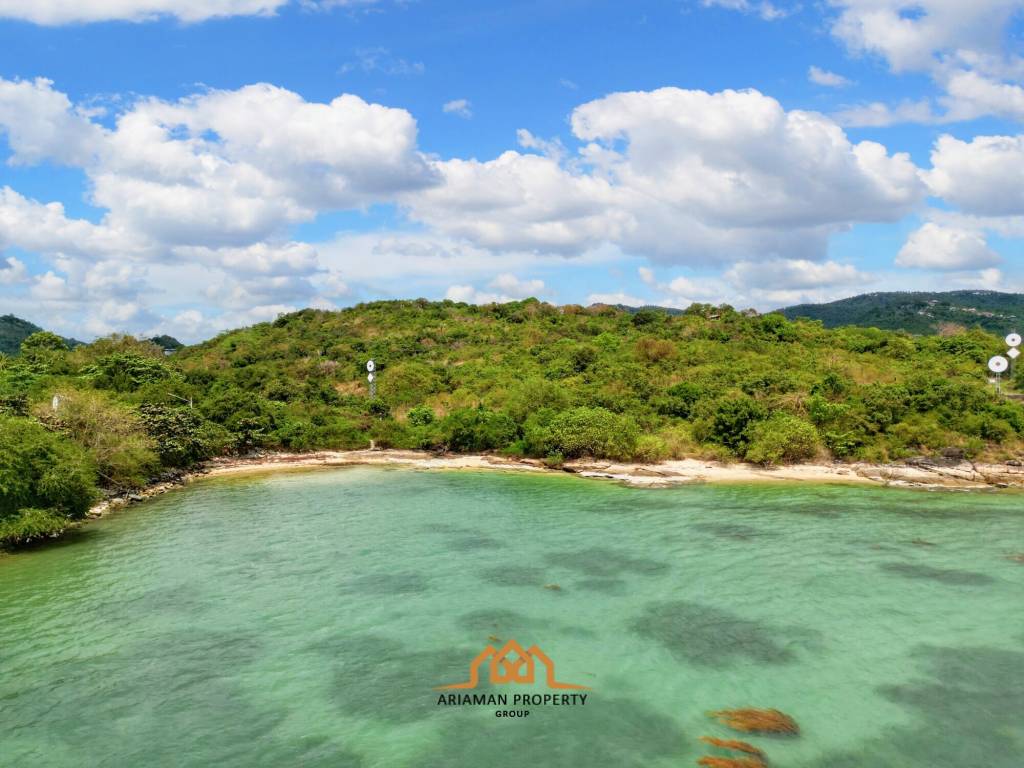 Serene Beachfront Plot on Samui's South Coast