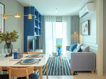 2 Bed 1 Bath 46.85 SQ.M. Nue Noble Chaengwattana