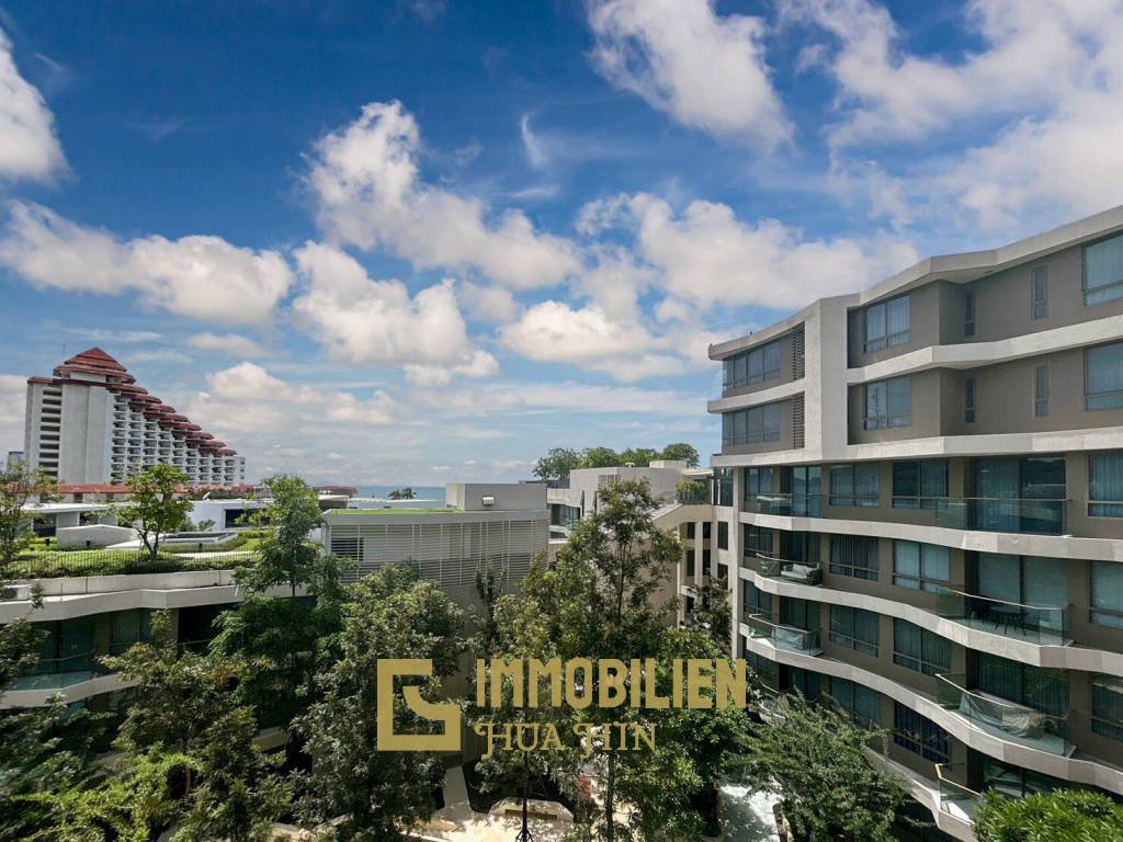 Veranda Residenz: Luxus 1-Schlafzimmer-Eigentumswohnung mit Meerblick