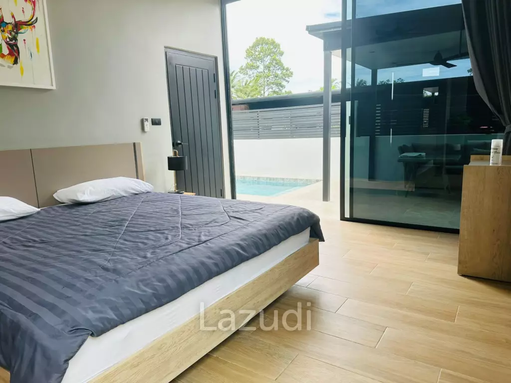 Sleek & Modern 2-Bed Pool Villa in Mae Nam, Koh Samui