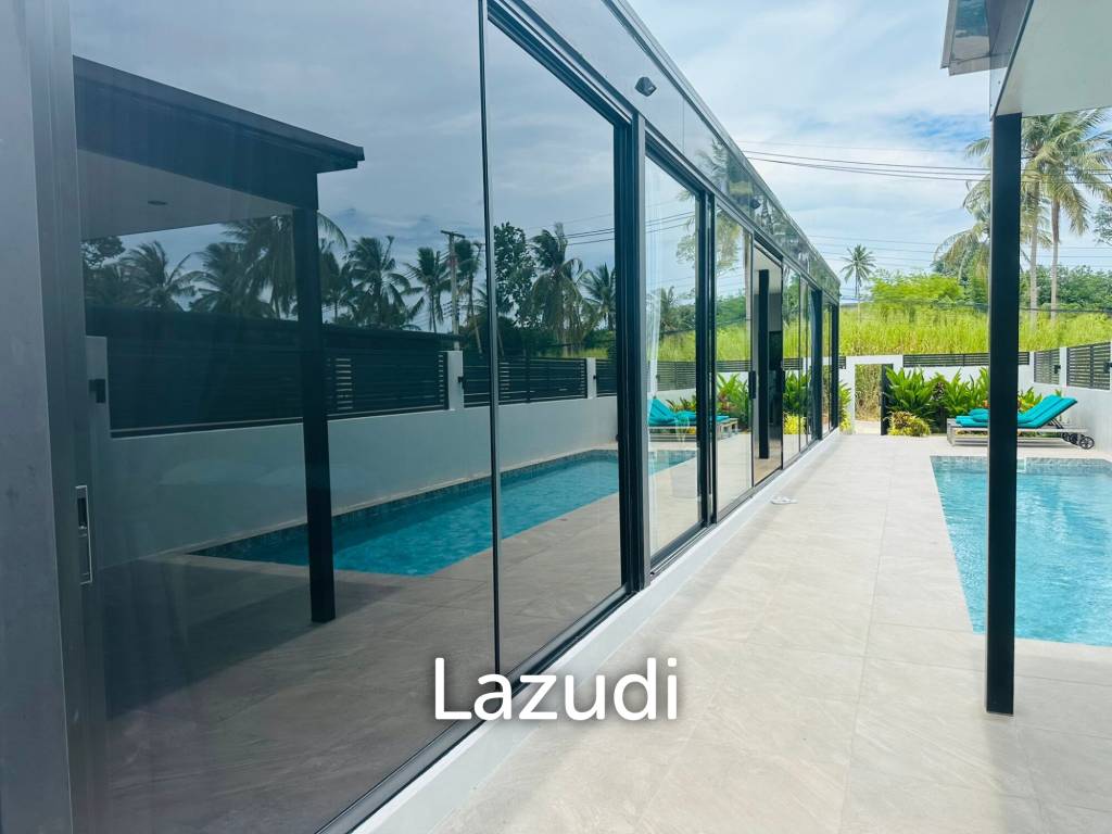 Sleek & Modern 2-Bed Pool Villa in Mae Nam, Koh Samui