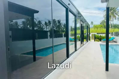 Sleek & Modern 2-Bed Pool Villa in Mae Nam, Koh Samui