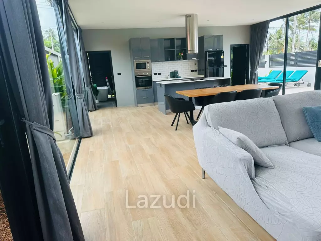 Sleek & Modern 2-Bed Pool Villa in Mae Nam, Koh Samui