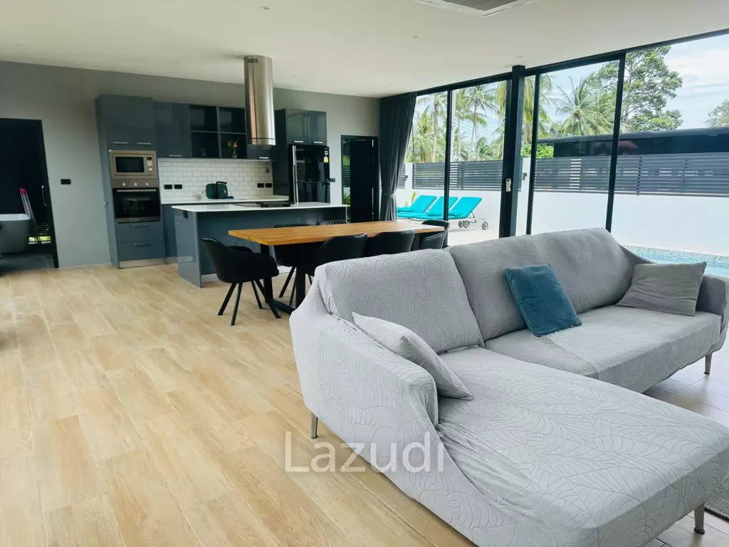 Sleek & Modern 2-Bed Pool Villa in Mae Nam, Koh Samui