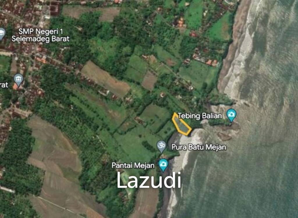 Spectacular Beachfront Land for Sale in Balian Beach, Tabanan