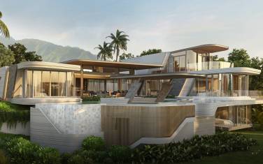 4 Bed 4 Bath 625 SQ.M Botanica Ocean Valley Villas