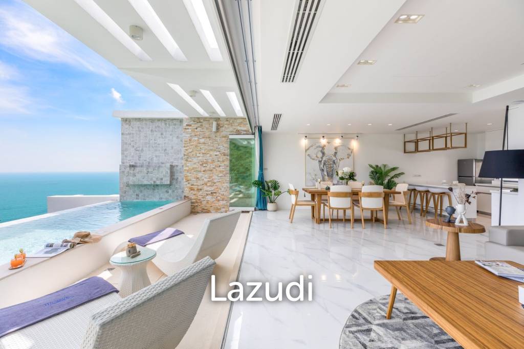 Duplex 3 Bed 224 SQ.M Pool Villa With Sea View