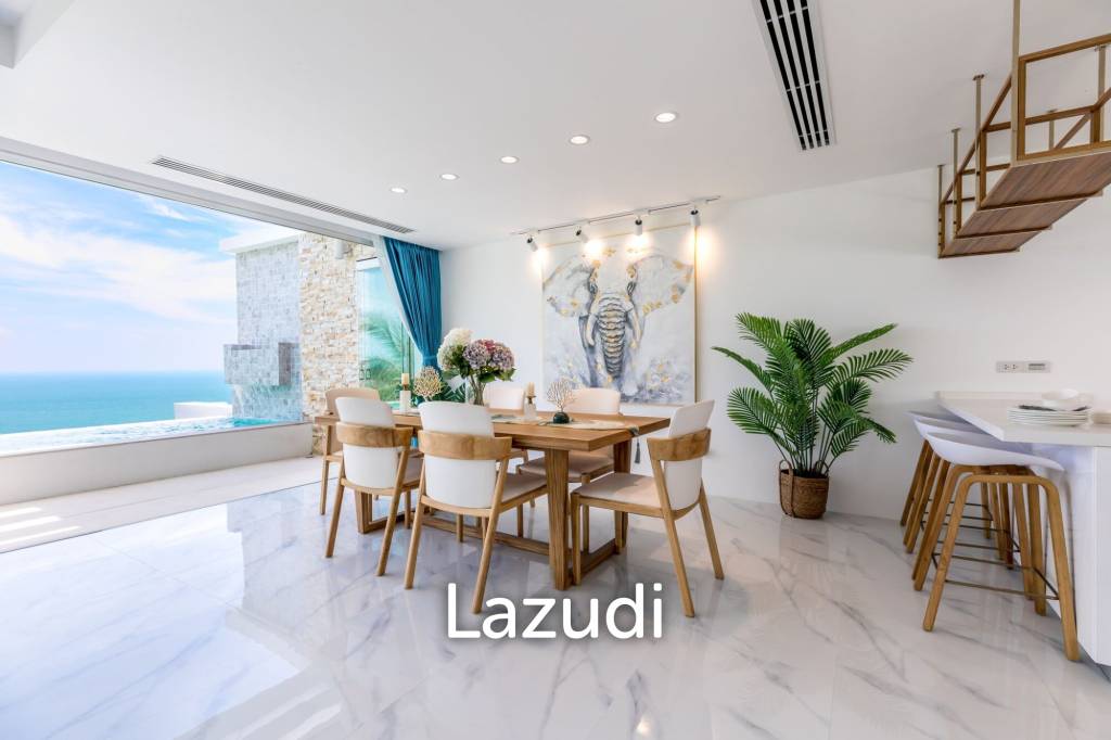 Duplex 3 Bed 224 SQ.M Pool Villa With Sea View