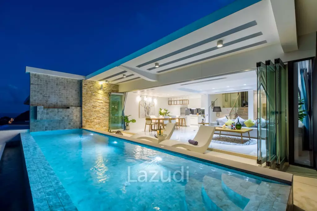 Duplex 3 Bed 224 SQ.M Pool Villa With Sea View