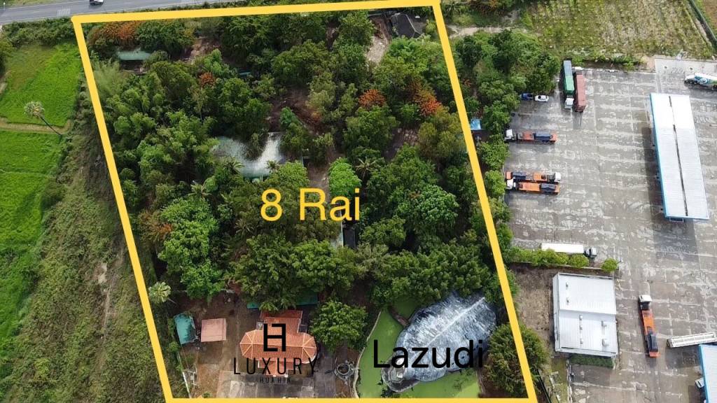 Peaceful Land Plot (8 Rai) : Cha Am