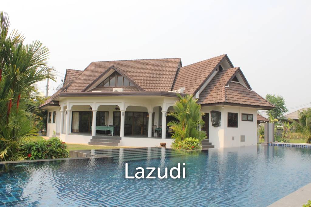 ขายวิลล่า 3 ห้องนอน พร้อมสระว่ายน้ำ ในต.ท่าสาย