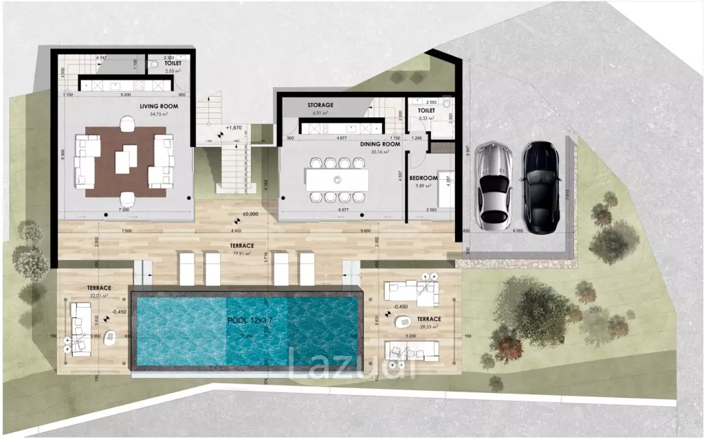 4 Bed 4 Bath 620 SQ.M. Leela Sky