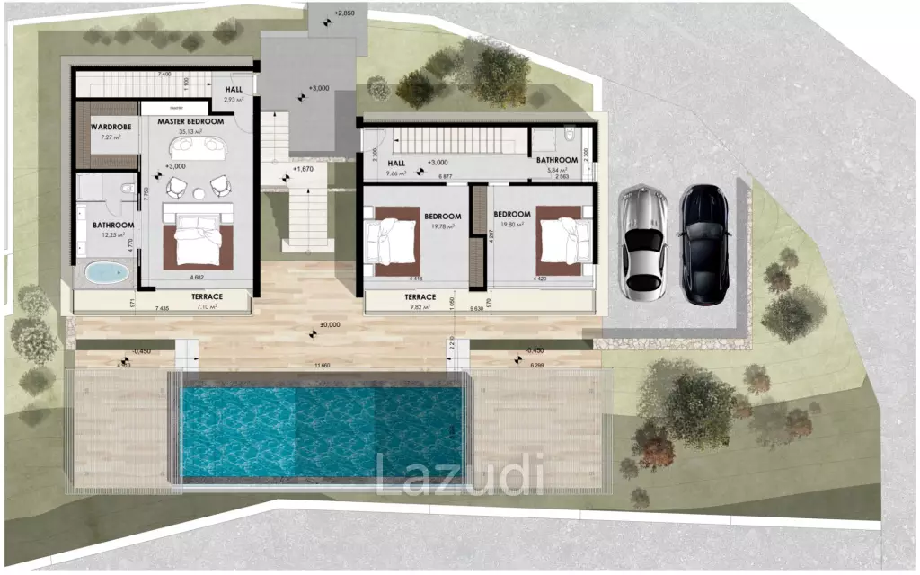 4 Bed 4 Bath 620 SQ.M. Leela Sky