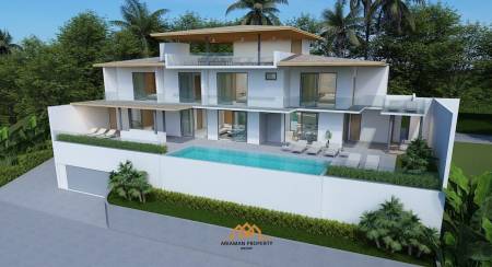 6 Bed 7 Bath 1 Theater 890 SQ.M. Sea View Villa in MA Michel Anusary Villas