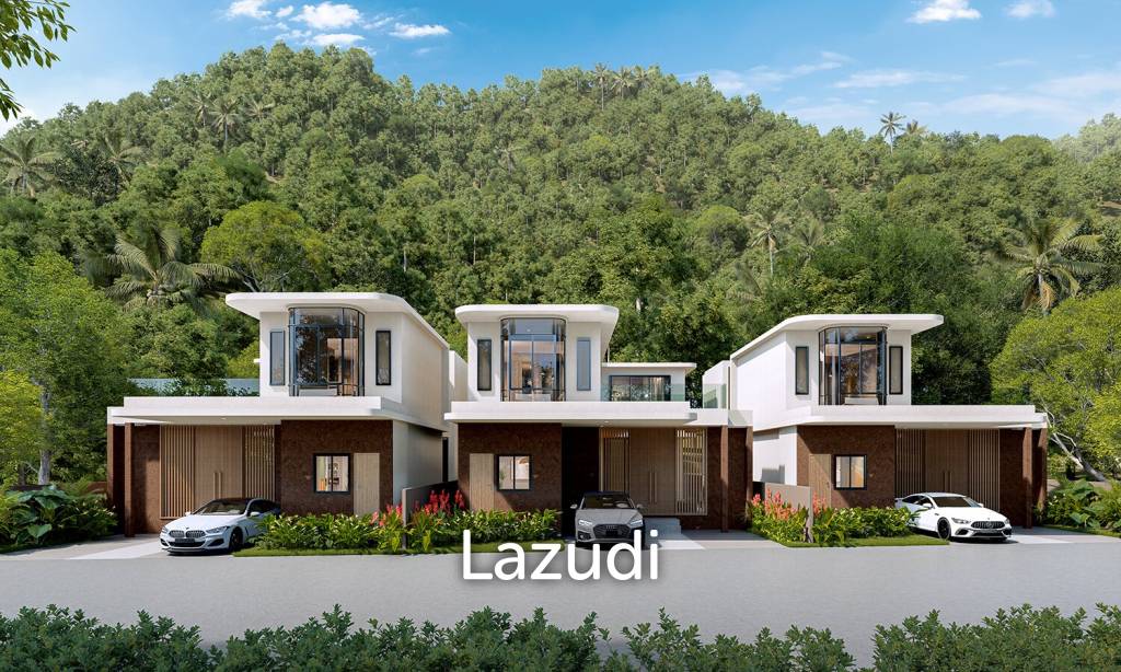 3 Bed 4  Bath 289.92 SQ.M Phuvista Naithon Villas