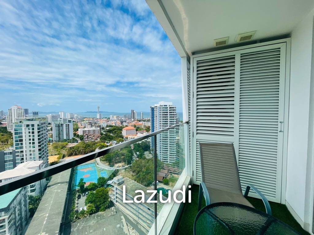 2 Bed 2 Bath 66 SQ.M Sky Residence Pattaya