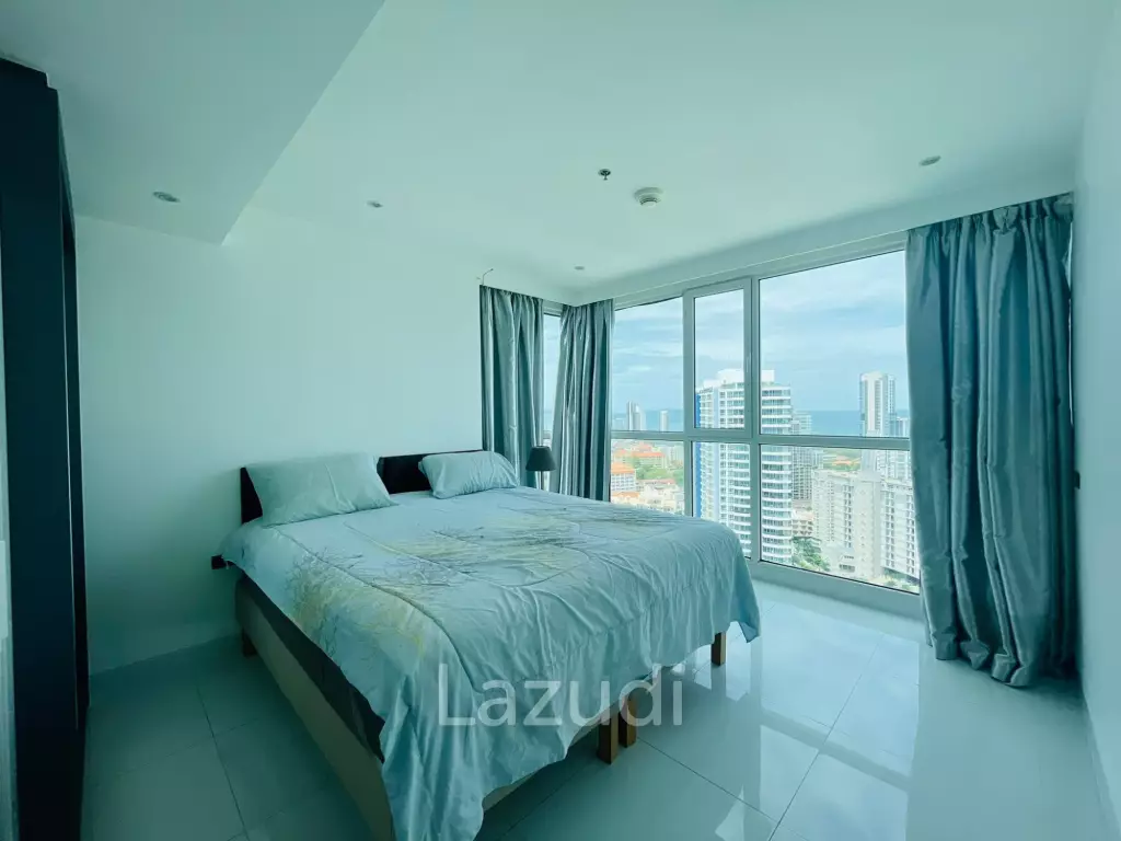 2 Bed 2 Bath 66 SQ.M Sky Residence Pattaya