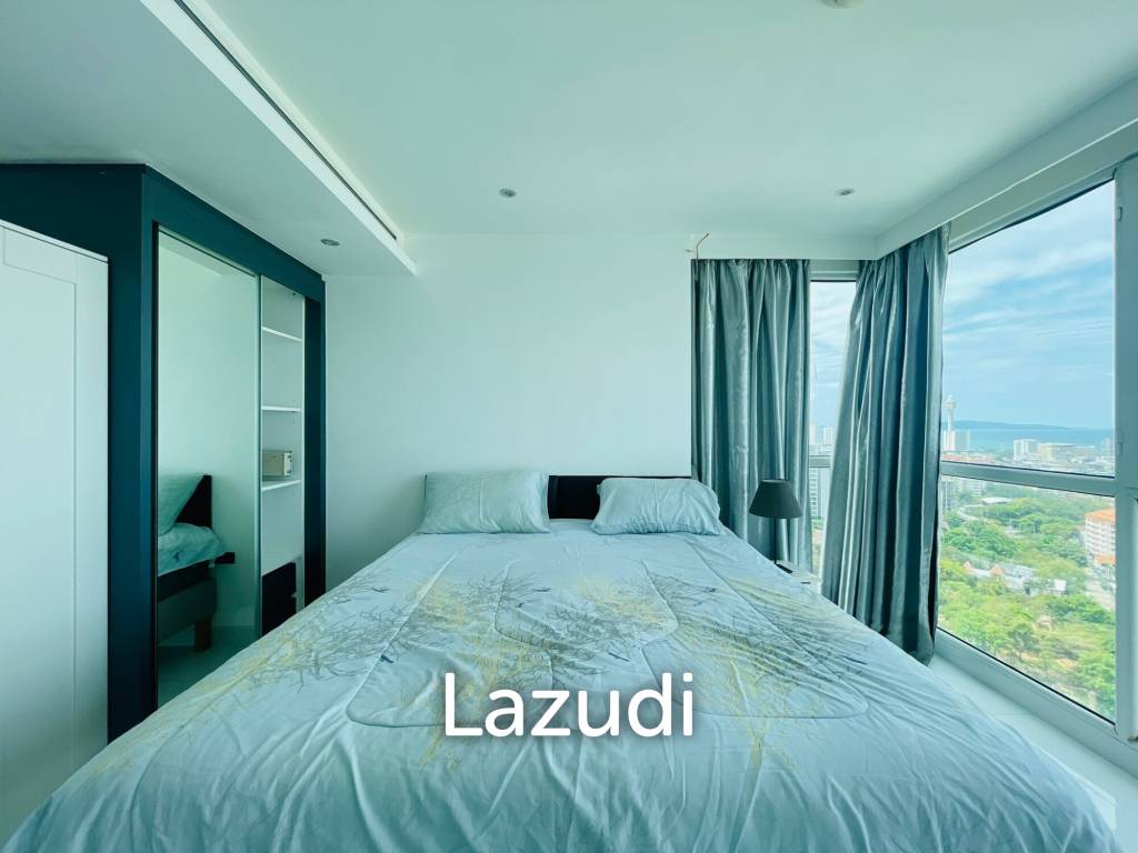 2 Bed 2 Bath 66 SQ.M Sky Residence Pattaya
