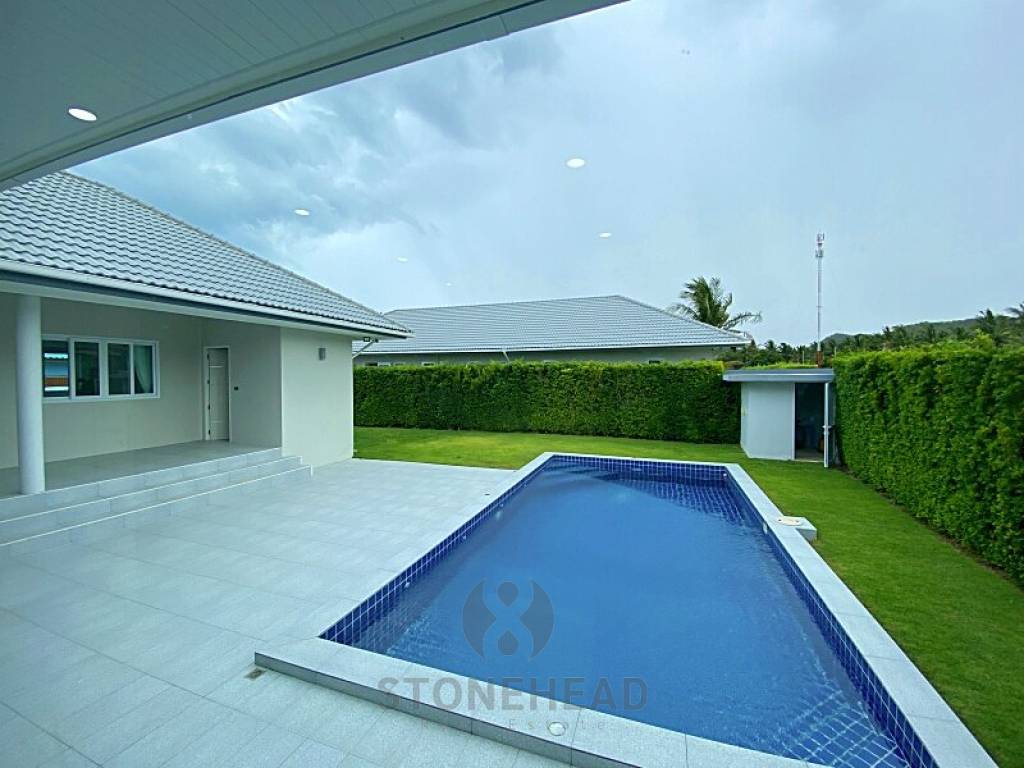 3 Bed 4 Bath Private Pool Villa For Sale Soi 126 Khao Tao