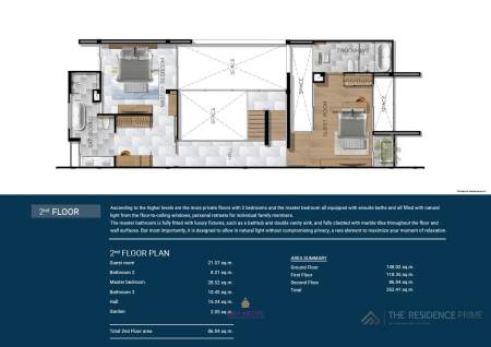 3 Bed 3 Bath 352 SQ.M  The Residence Prime