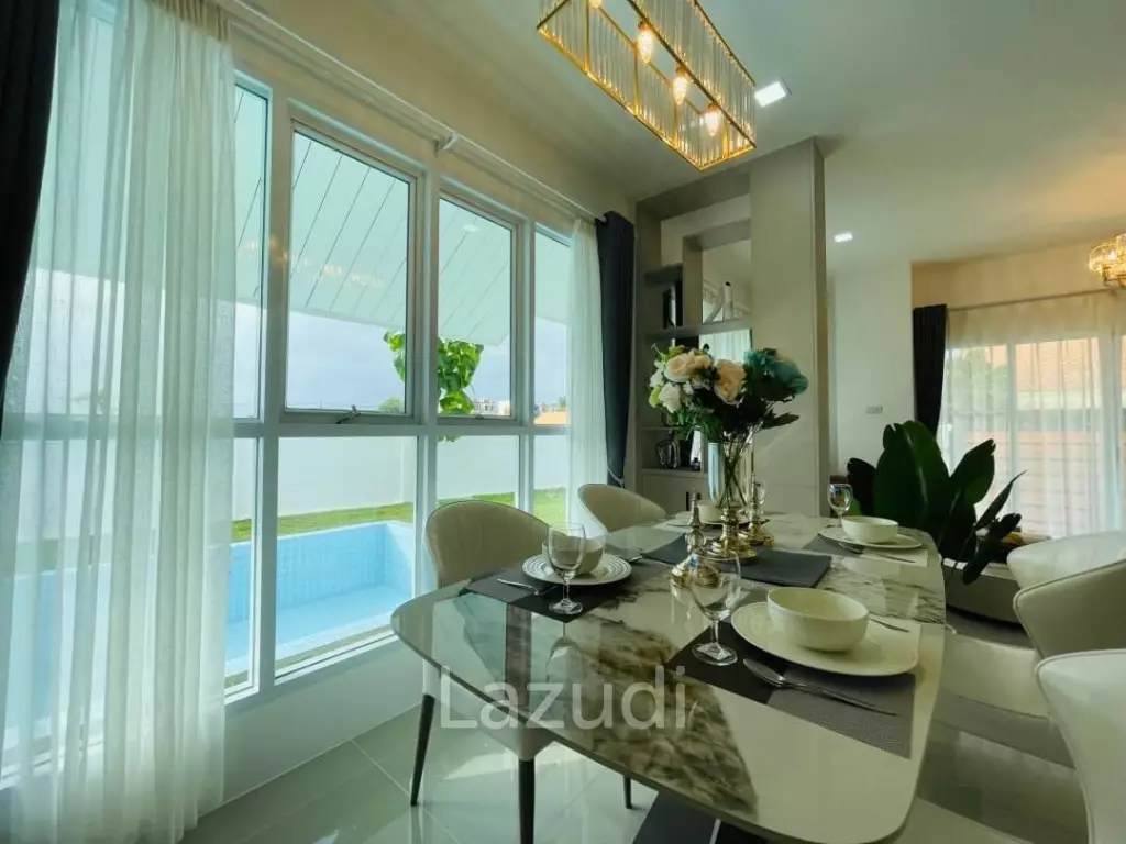 3 Bed  2 Bath 120 SQ.M. Baan Suan Neramit