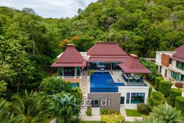 One Of A Kind Mountainside Sea View Villa - Estate For Sale in Khao Tao