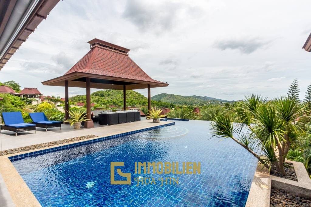 One Of A Kind Mountainside Sea View Villa - Estate For Sale in Khao Tao