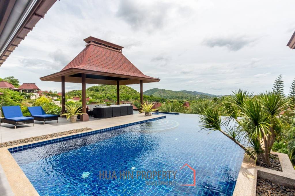 One Of A Kind Mountainside Sea View Villa - Estate For Sale in Khao Tao