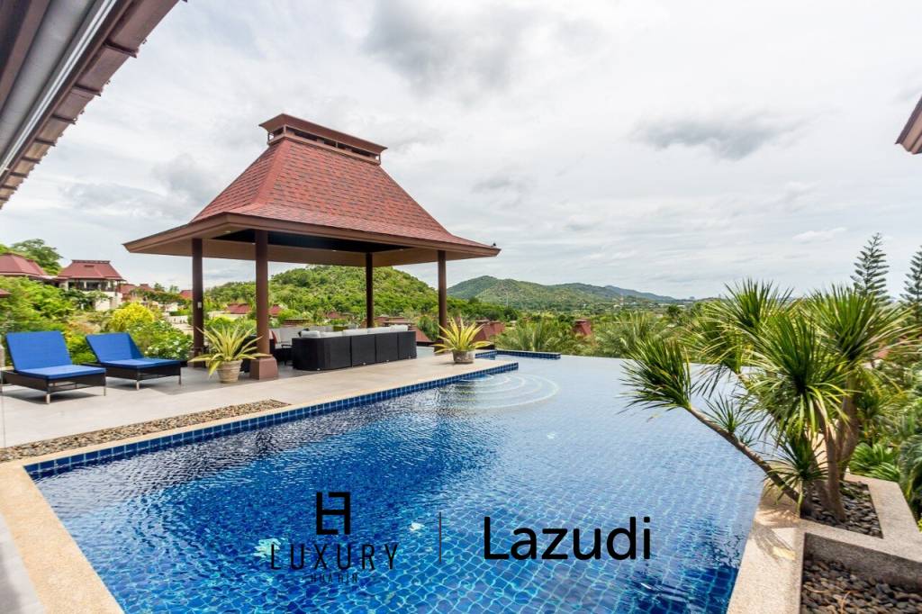 One Of A Kind Mountainside Sea View Villa - Estate For Sale in Khao Tao