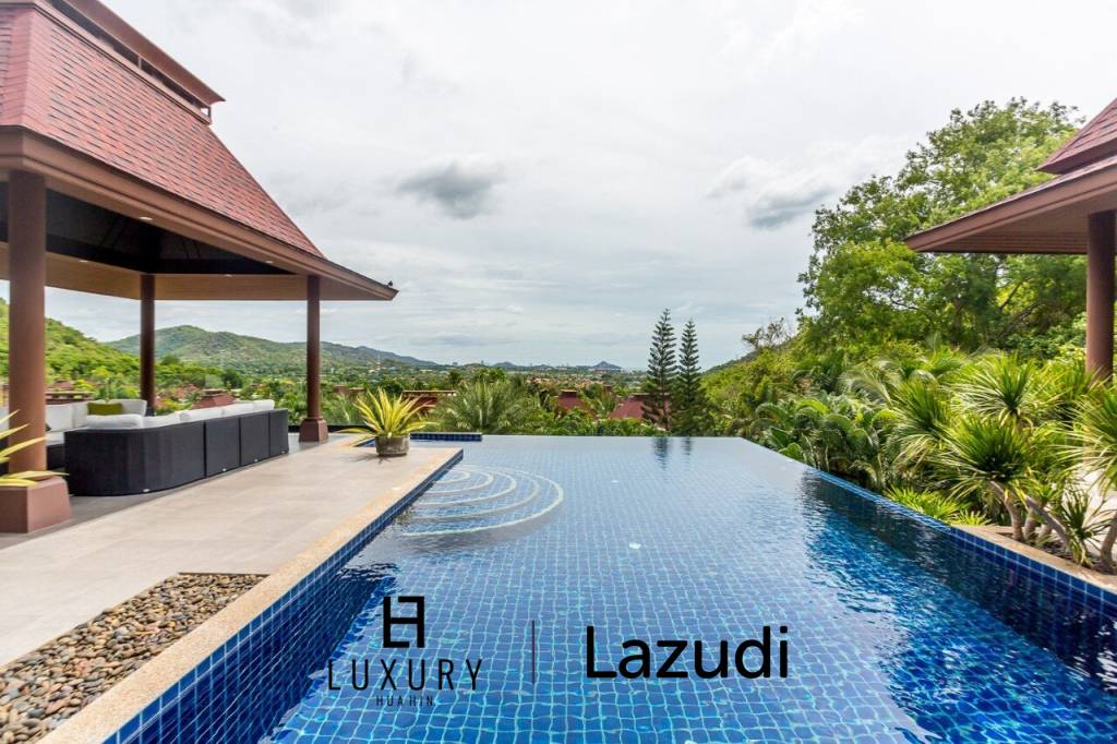 One Of A Kind Mountainside Sea View Villa - Estate For Sale in Khao Tao