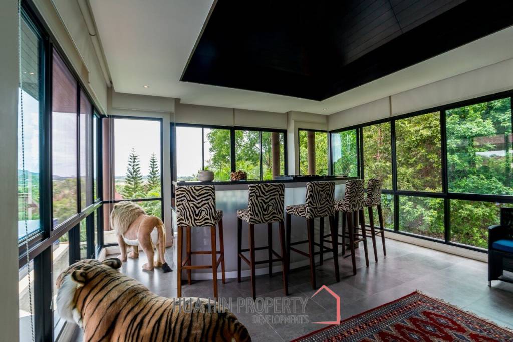 One Of A Kind Mountainside Sea View Villa - Estate For Sale in Khao Tao
